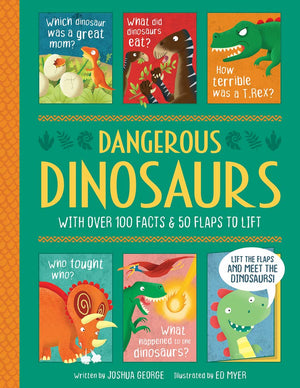 Dangerous Dinosaurs (Lifttheflap History),Used