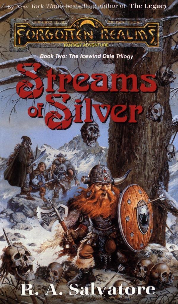 Streams Of Silver (Forgotten Realms: The Icewind Dale Trilogy, Book 2)-used