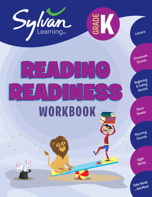 Kindergarten Reading Readiness Workbook: Letters, Consonant Sounds, Beginning And Ending Sounds, Short Vowels, Rhyming Sounds, S,New