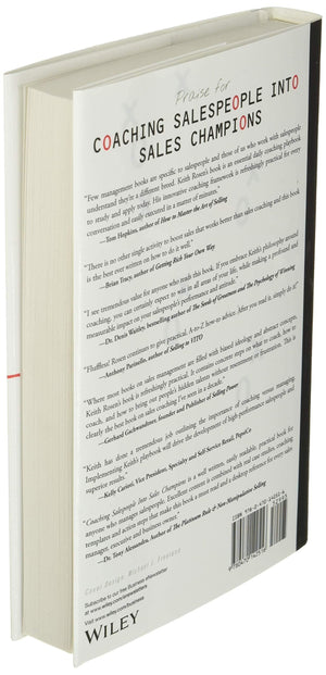 Coaching Salespeople into Sales Champions: A Tactical Playbook for Managers and Executives,Used