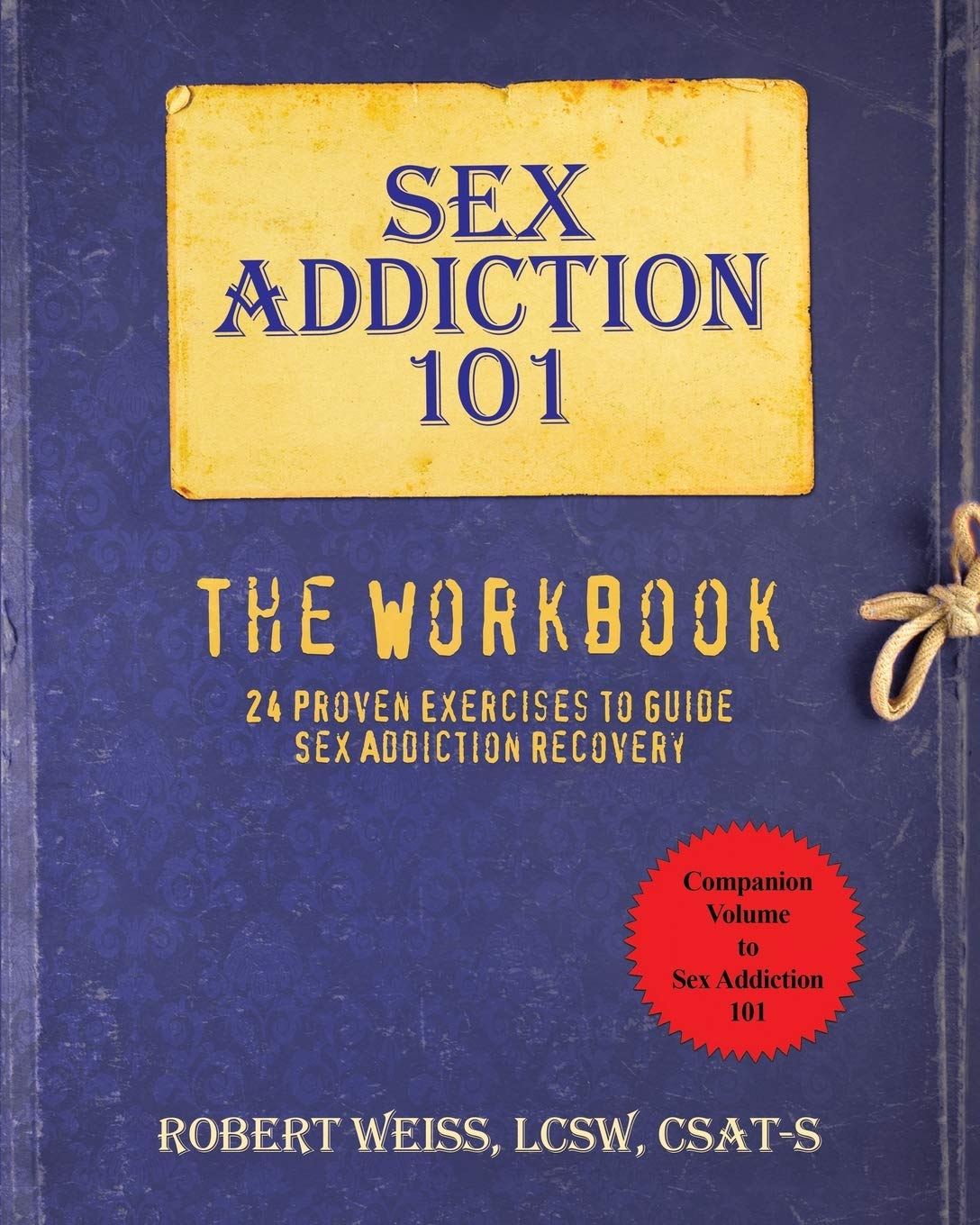 Sex Addiction 101, The Workbook: 24 Proven Exercises to Guide Sex Addiction Recovery,Used