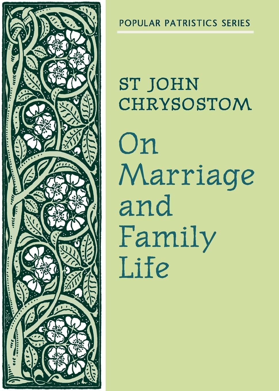On Marriage And Family Life (Popular Patristics) (English And Ancient Greek Edition),Used