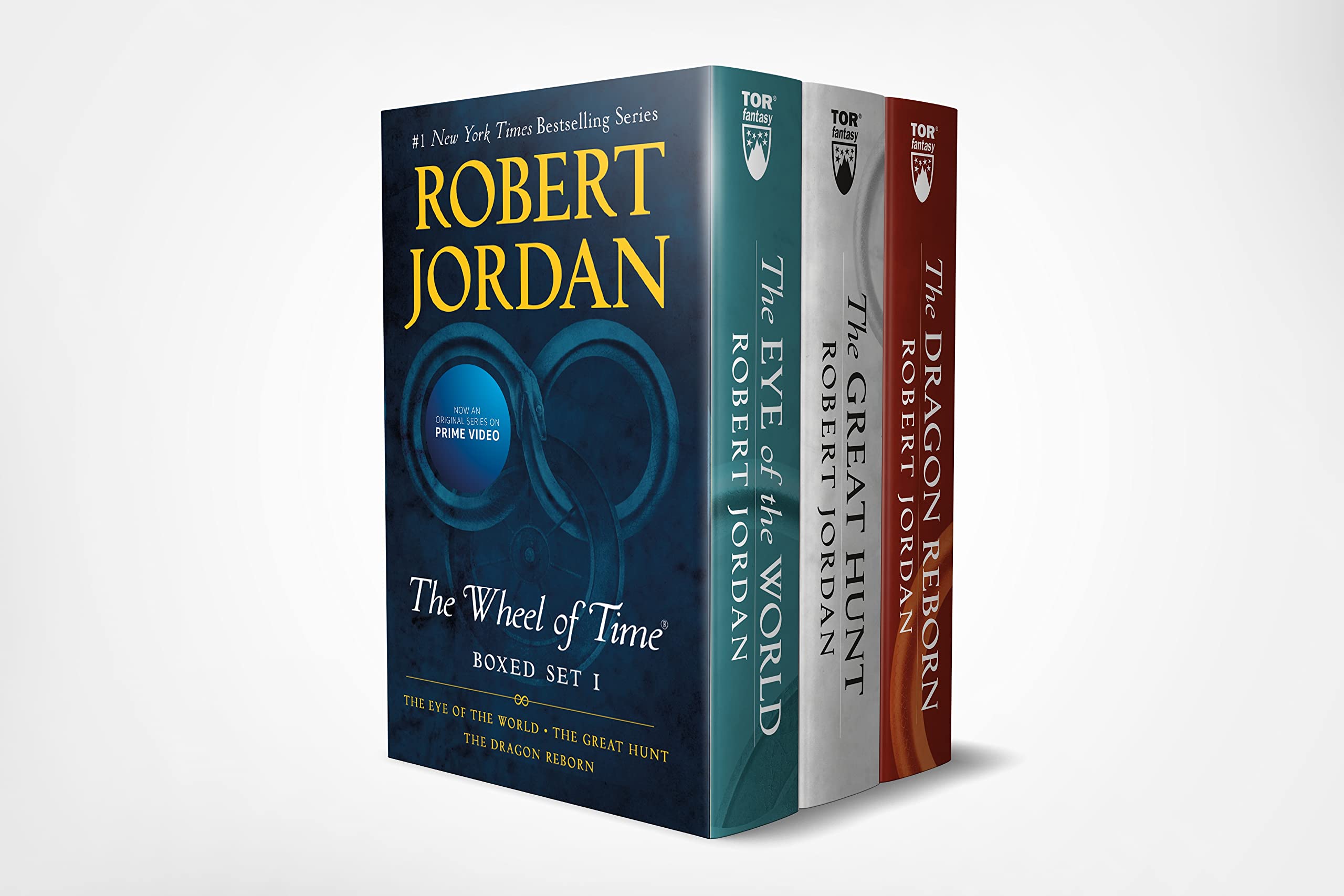 Wheel of Time Premium Boxed Set I: Books 13 (The Eye of the World, The Great Hunt, The Dragon Reborn),New