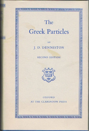 The Greek Particles, Second edition,Used