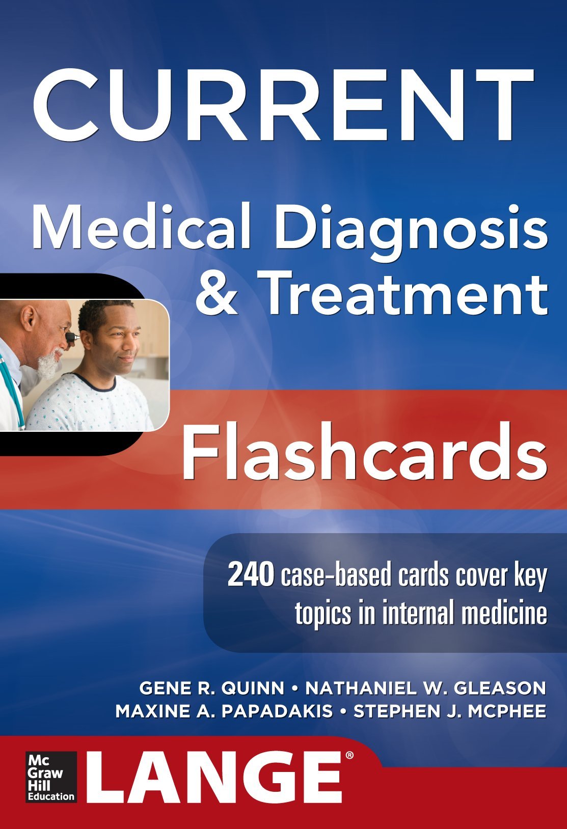 Current Medical Diagnosis And Treatment Flashcards (Lange Current Series)-used
