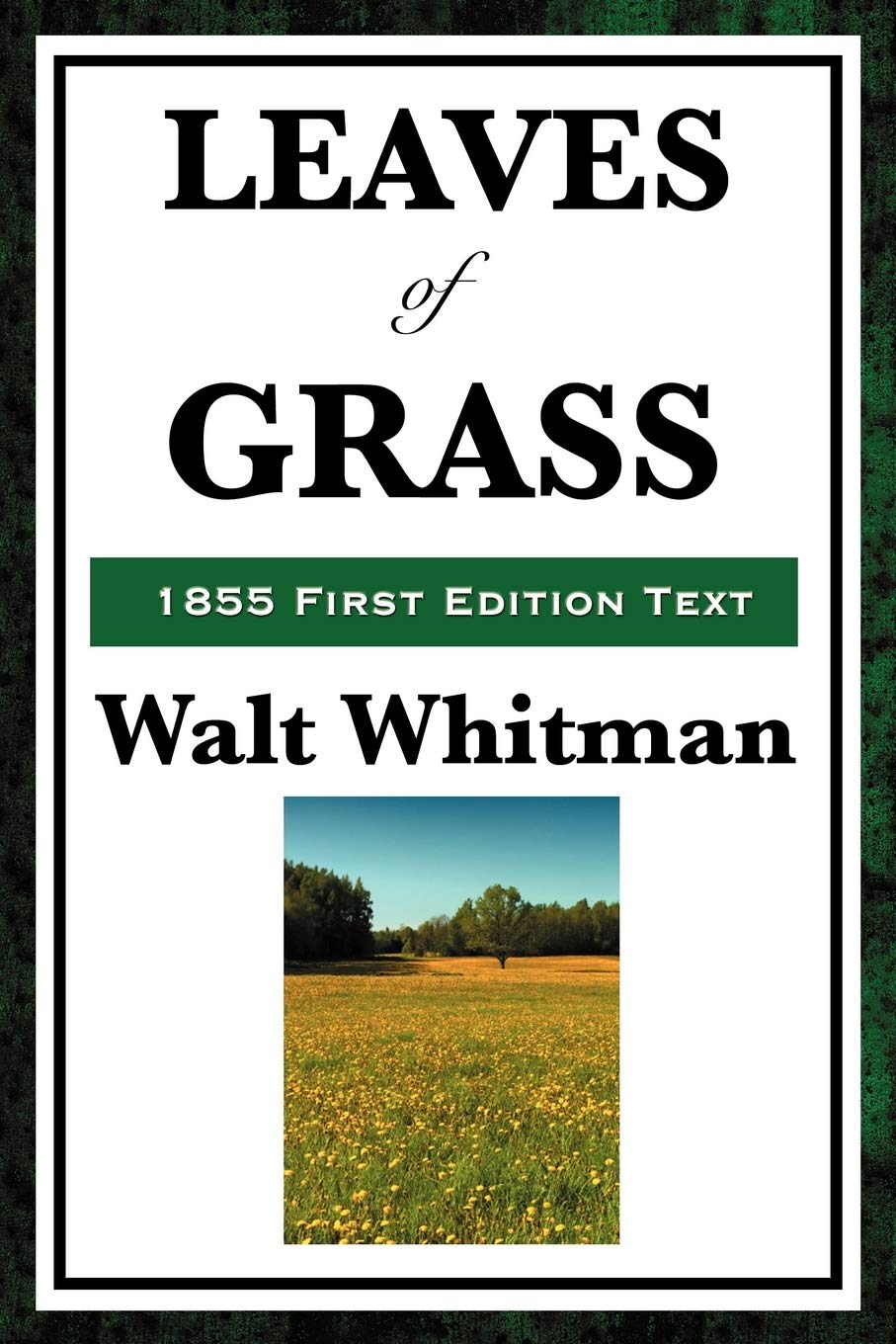 Leaves of Grass (1855 First Edition Text),Used