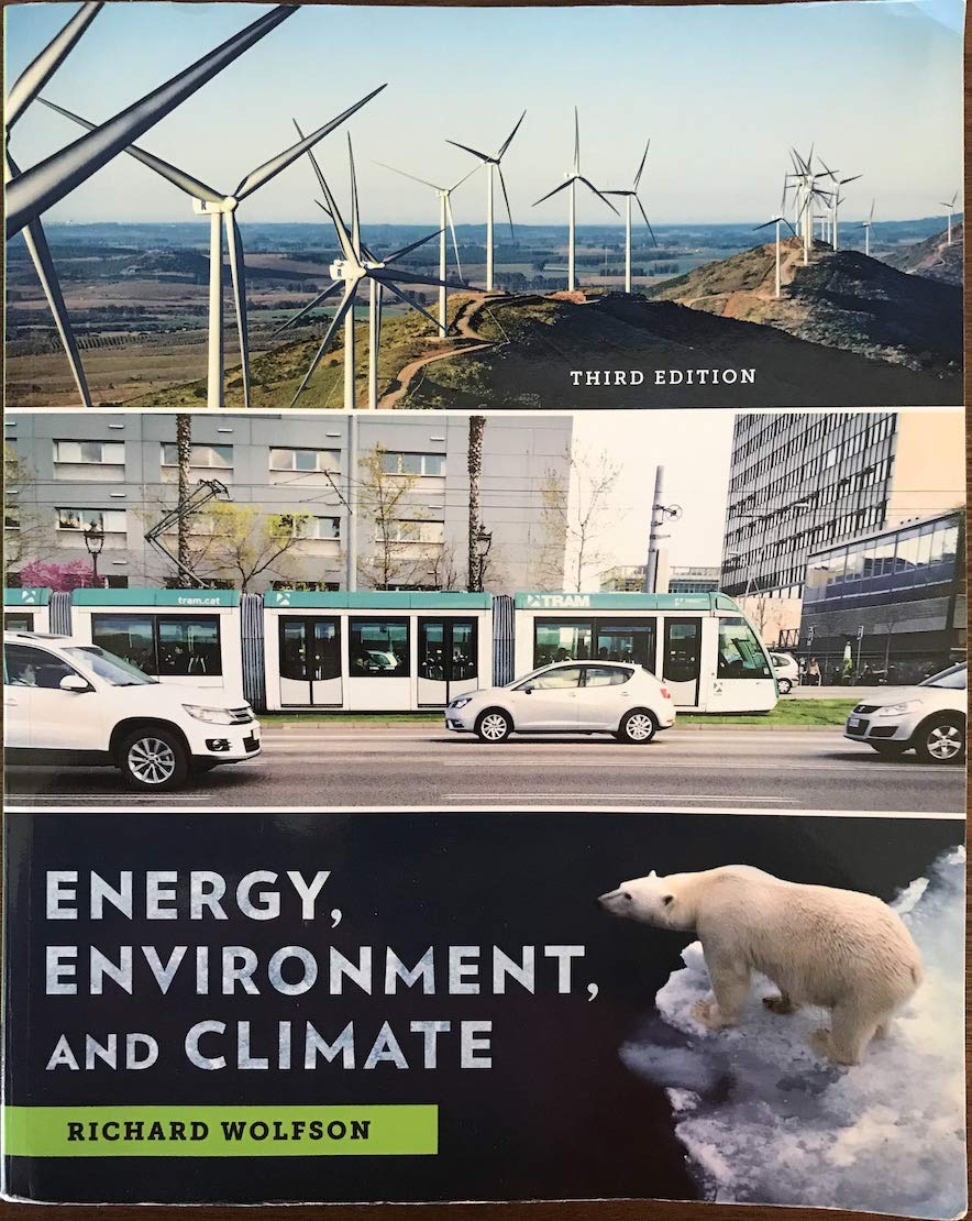 W. W. Norton & Company Energy, Environment, and Climate Book - Blue Cover