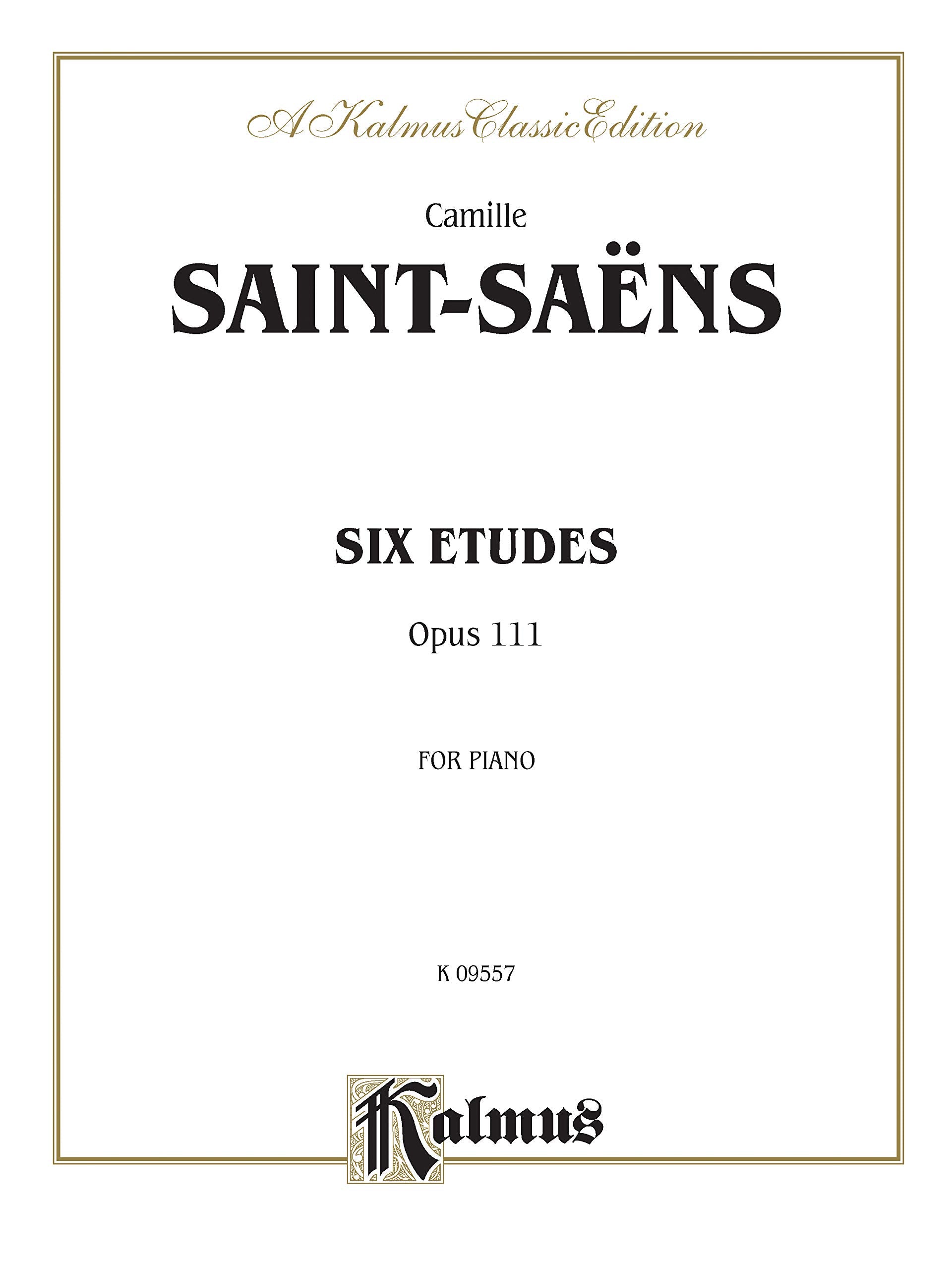 Six Etudes, Op. 111 (Kalmus Edition),Used