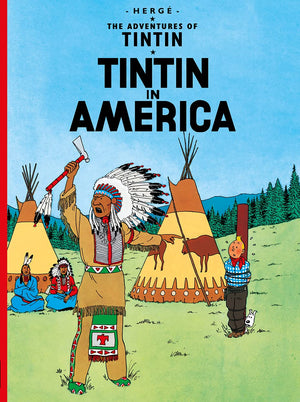 TINTIN IN AMERICA (THE ADVENTURES OF TINTIN),Used
