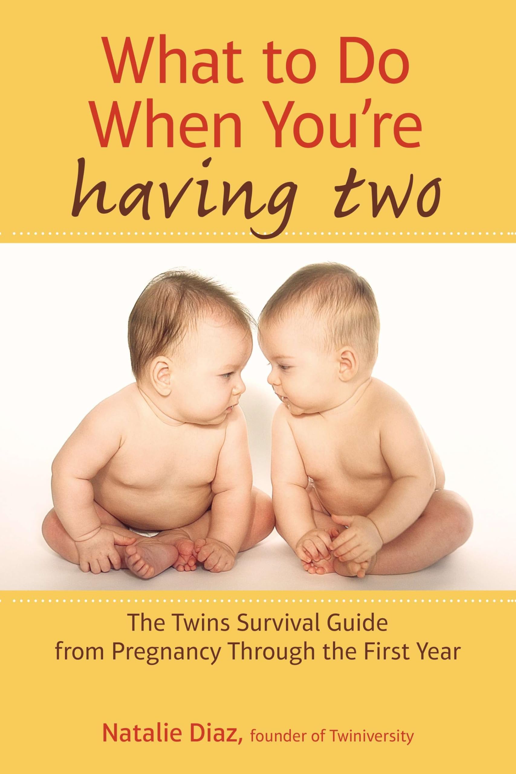 What To Do When You'Re Having Two: The Twins Survival Guide From Pregnancy Through The First Year