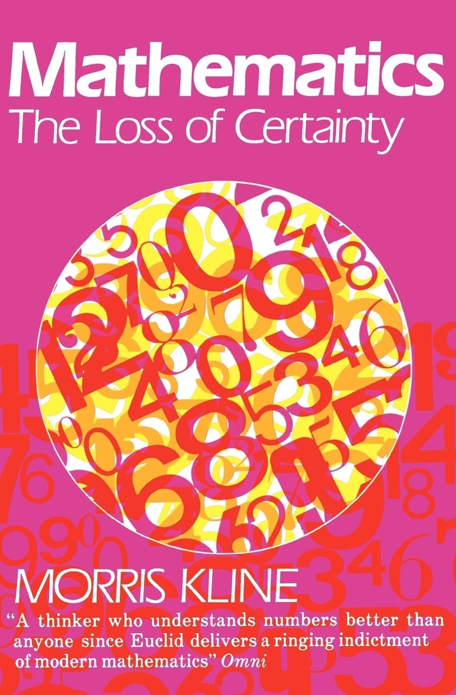 Mathematics: The Loss Of Certainty (Galaxy Books),Used