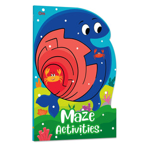 Maze Activities: Cutout Activities Book - Activity Book For Children