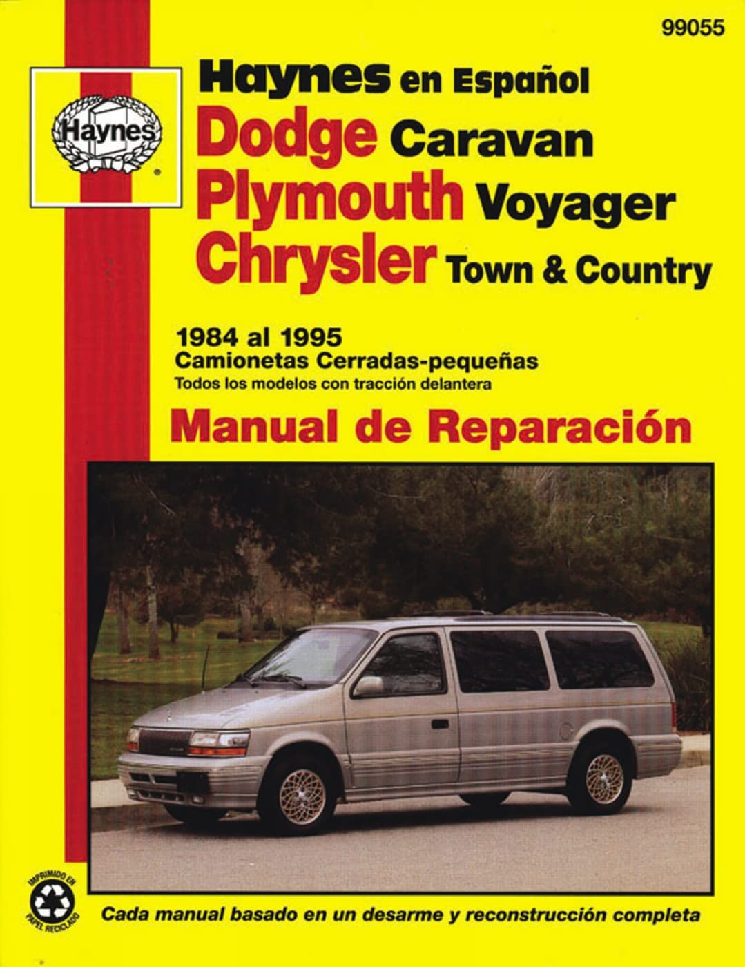 Dodge Caravan  84 95 (Spanish) (Haynes Repair Manuals) (Spanish Edition)