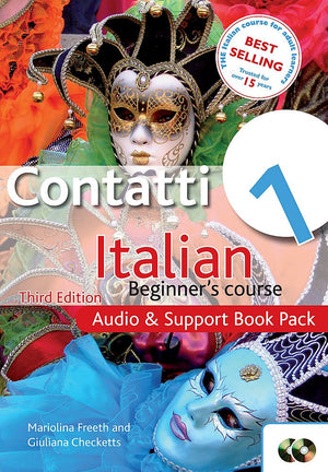Contatti 1 Italian Beginner s Course 3rd Edition: Audio and Support Book Pack