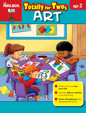 Totally for Twos: Art (Age 2) by The Mailbox Books Staff (2010) Paperback,Used