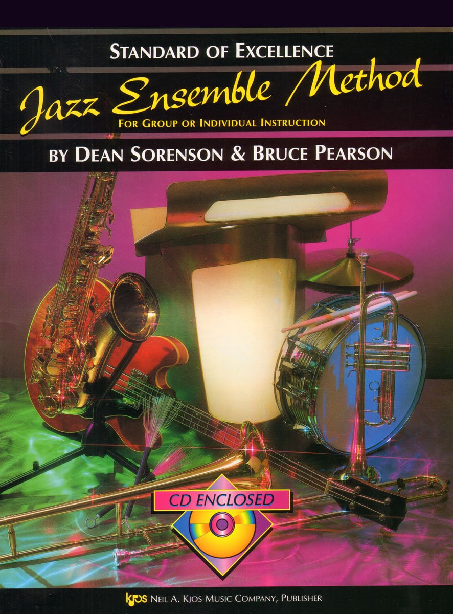 W31TP4  Standard of Excellence  Jazz Ensemble Method Book/CD  4th Trumpet,Used