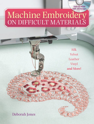 Machine Embroidery On Difficult Materials,Used