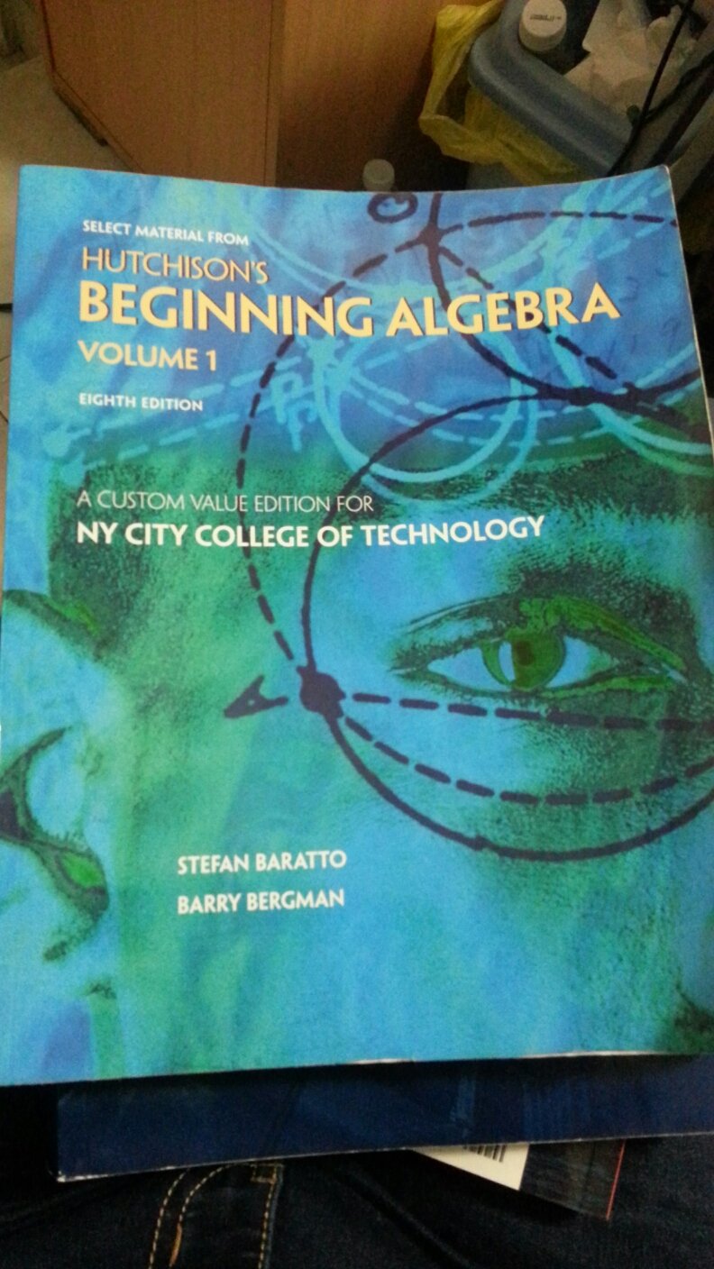 Hutchison's Beginning Algebra (The Hutchison Series in Mathematics),Used