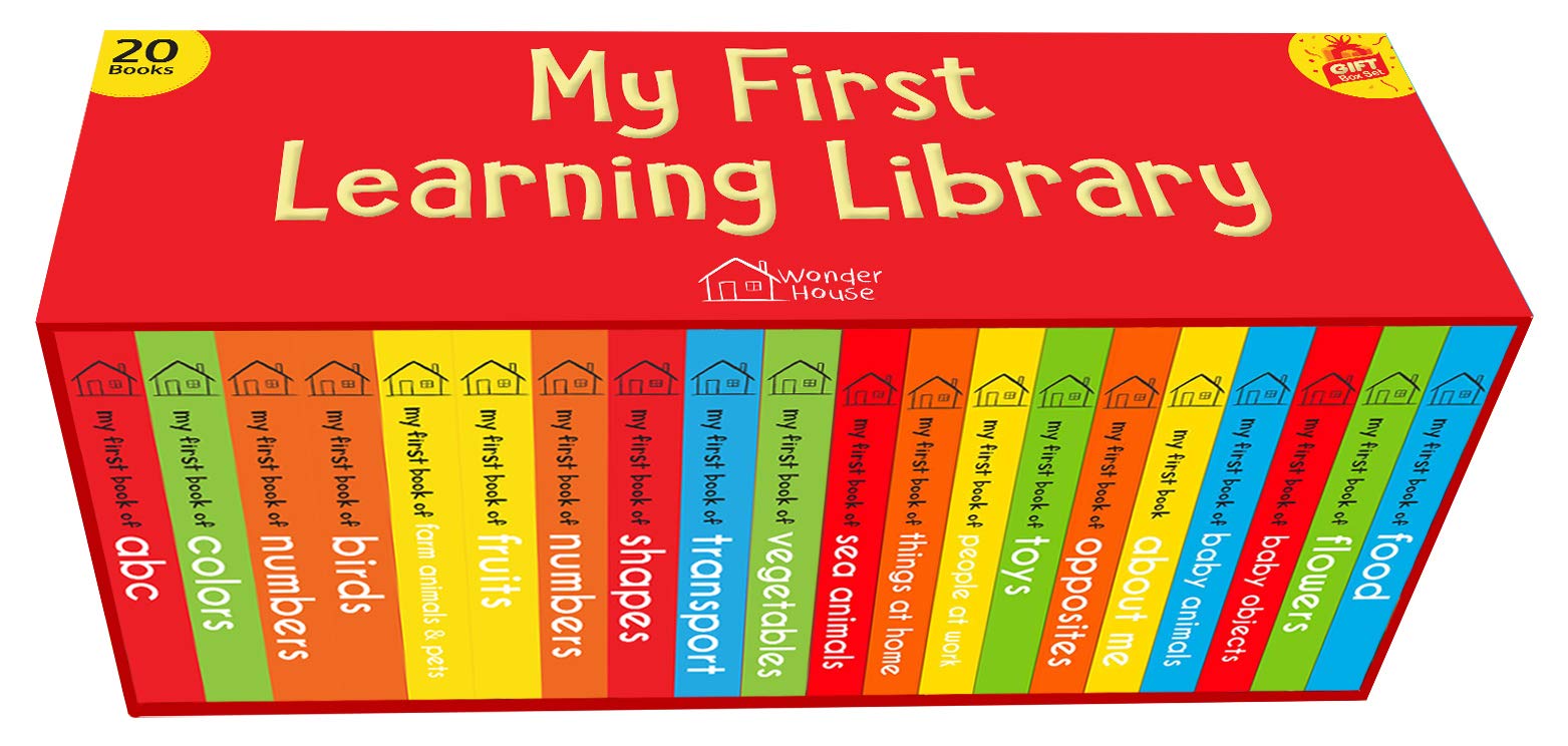 My First Complete Learning Library: Boxset of 20 Board Books I Perfect Gift Set for Toddlers I Ages 0 to 5