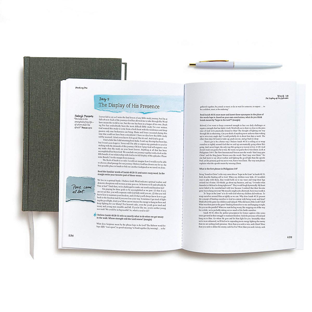 Breaking Free  Bible Study Book: The Journey, The Stories,Used