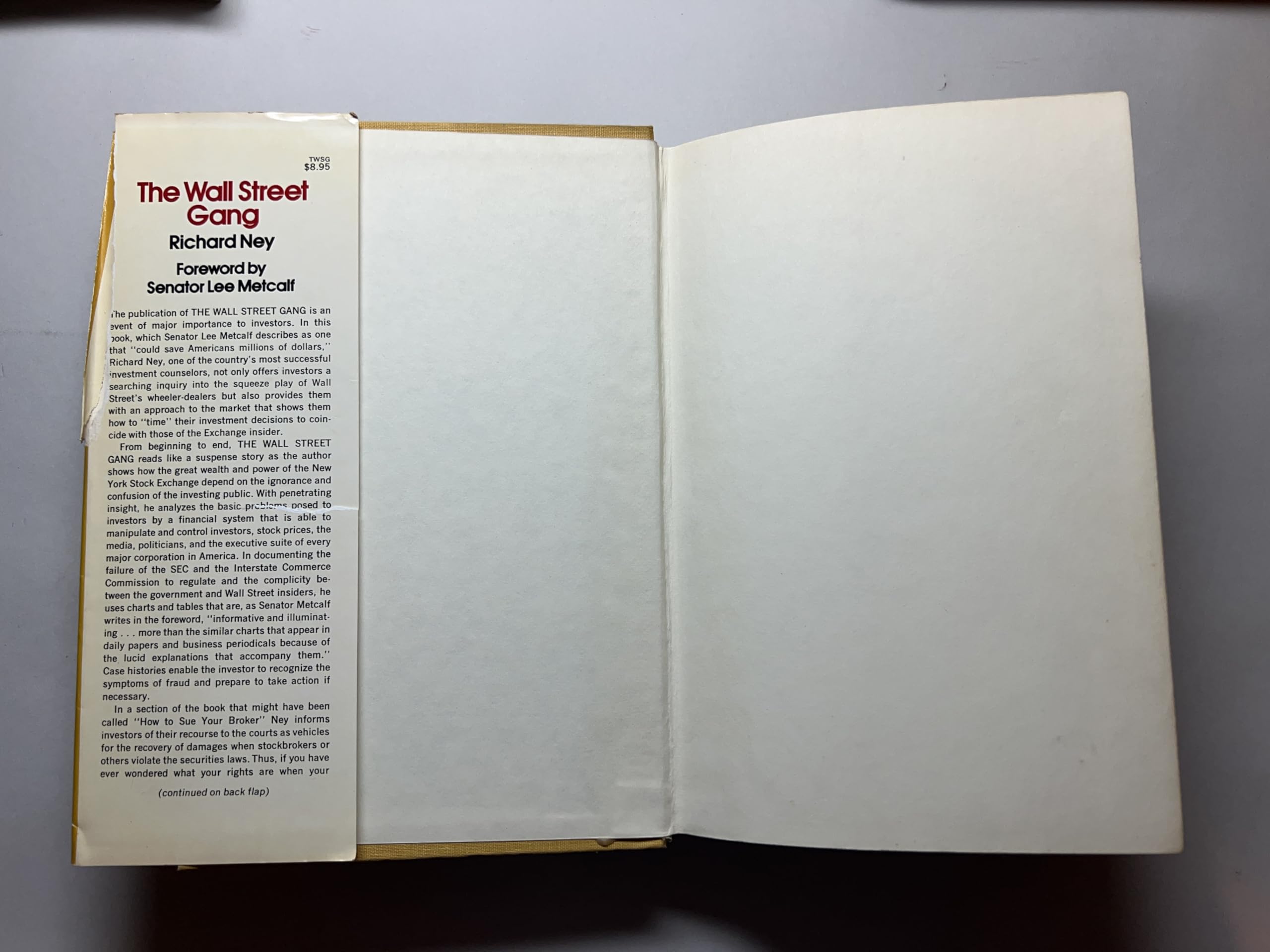 The Wall Street Gang,New