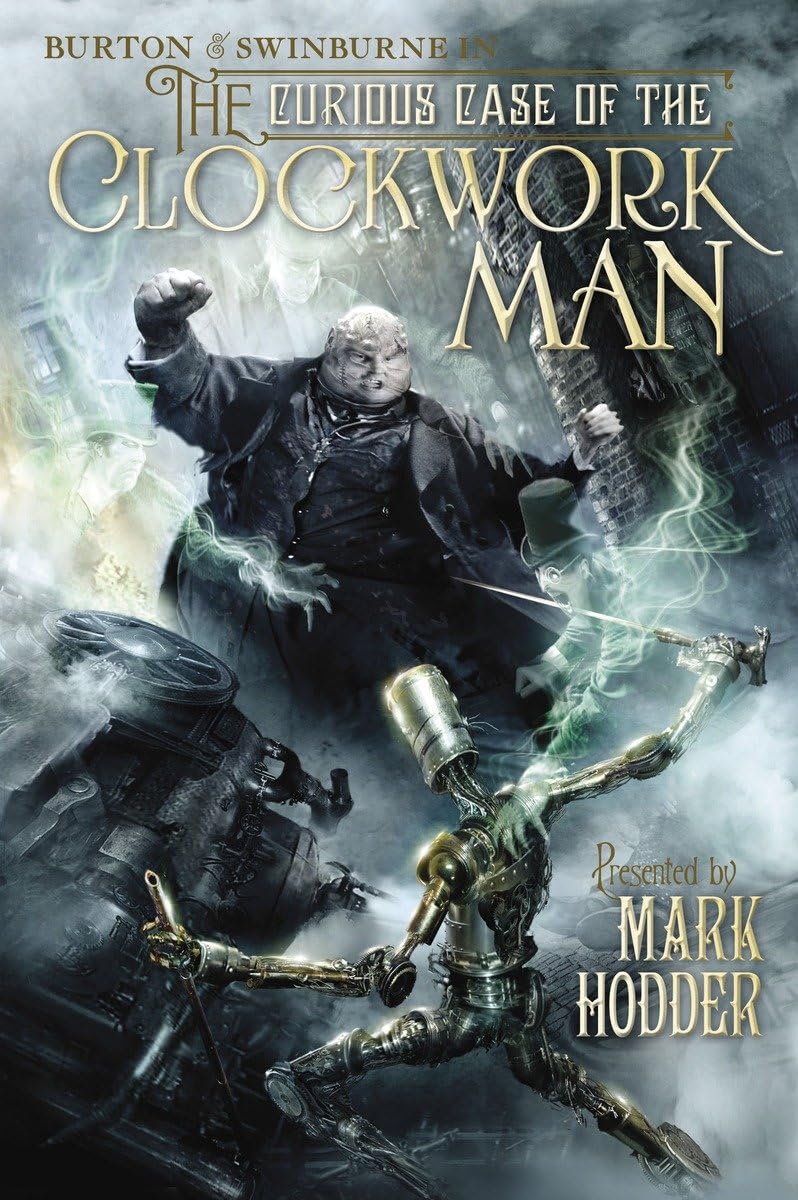 The Curious Case of the Clockwork Man (2) (A Burton & Swinburne Adventure),Used