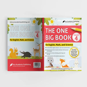 The One Big Book  Grade 4: For English, Math and Science,Used