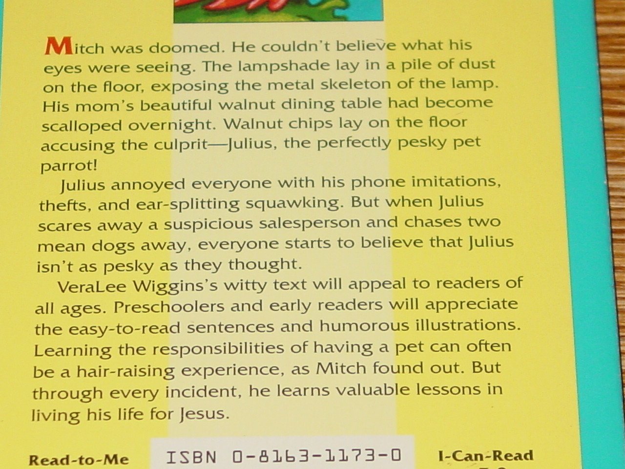 Julius: The Perfectly Pesky Pet Parrot,Used