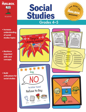 The Best of The Mailbox Social Studies Grades 45,Used