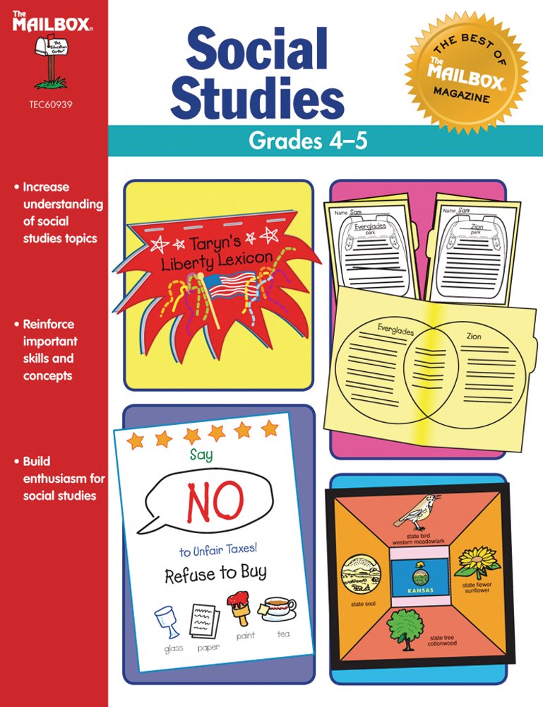 The Best of The Mailbox Social Studies Grades 45,Used