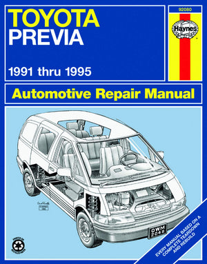Toyota Previa Van '91'95 (Haynes Repair Manuals),New