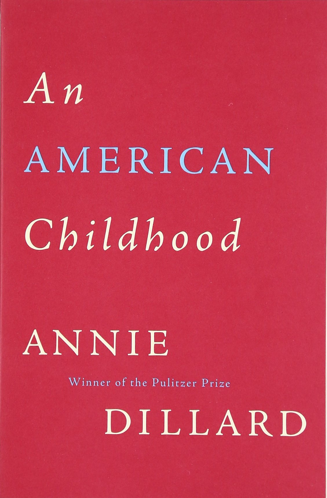 An American Childhood,New