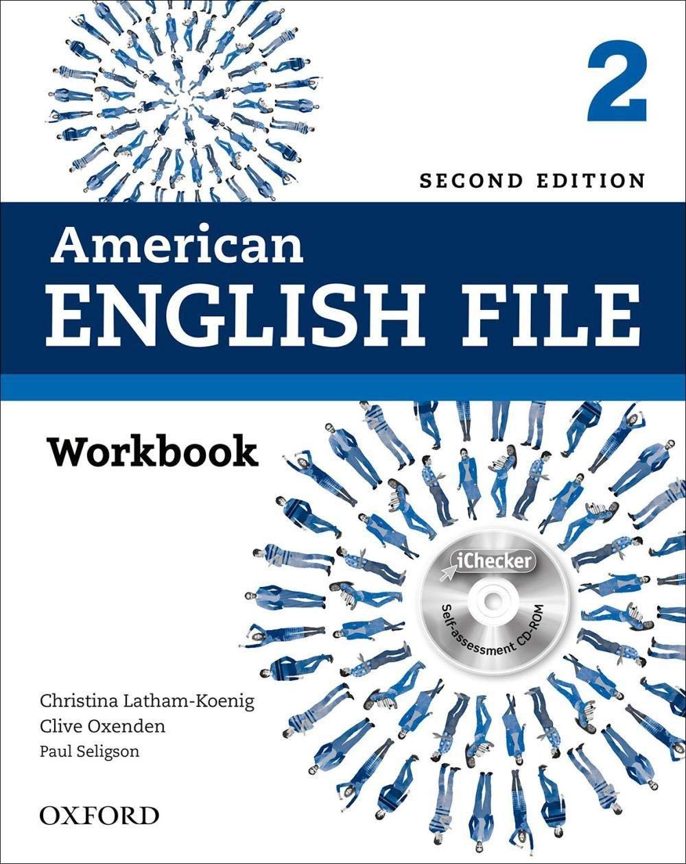 American English File Second Edition: Level 2 Workbook: With iChecker,Used