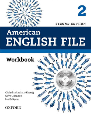 American English File Second Edition: Level 2 Workbook: With iChecker,Used