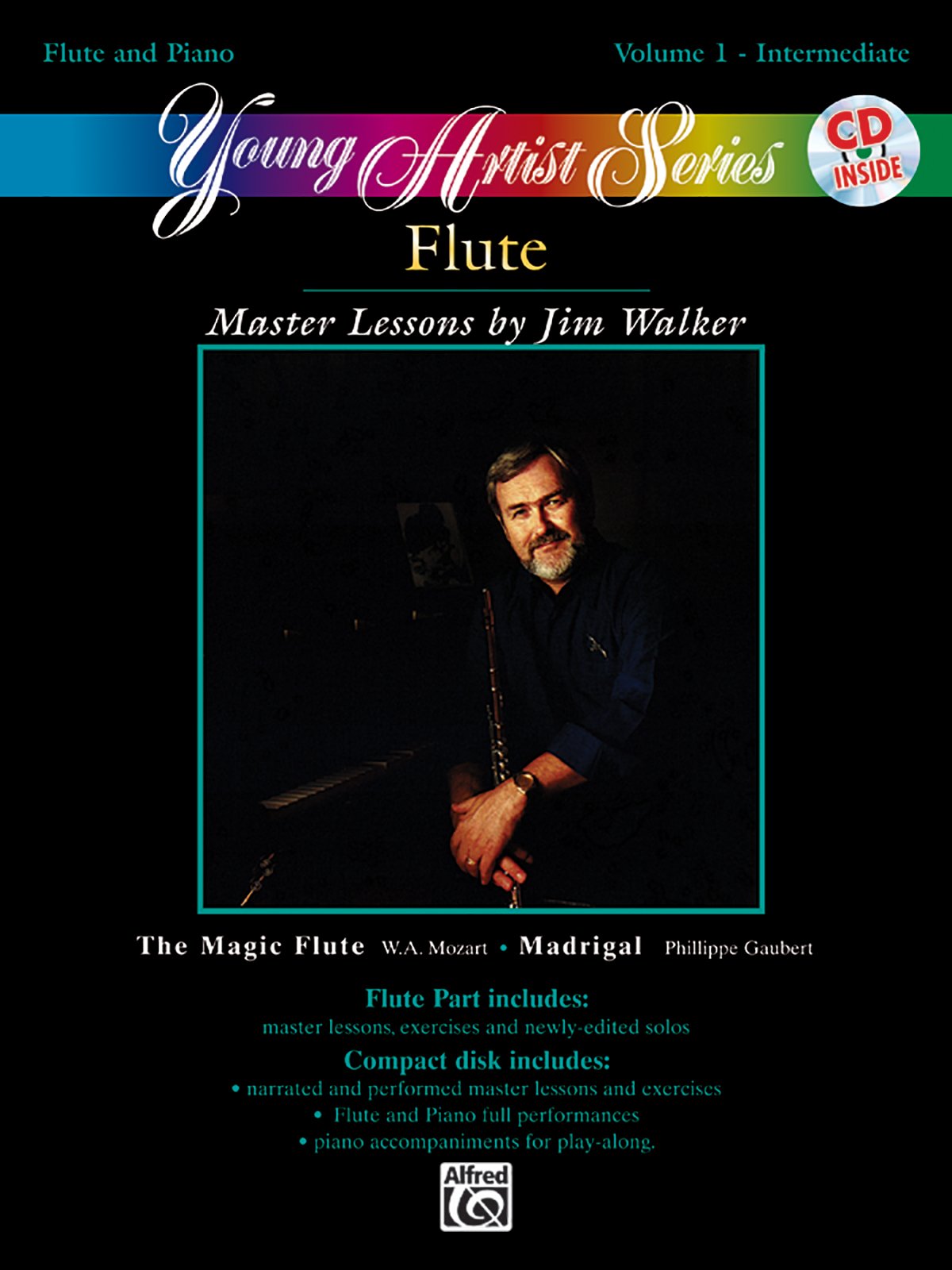 Young Artist, Vol 1: For Flute and Piano (Intermediate), Book & CD (Young Artist Series, Vol 1),Used