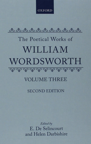 Wordsworth: Poetical Works: Poetical Works. With Introductions and Notes,Used