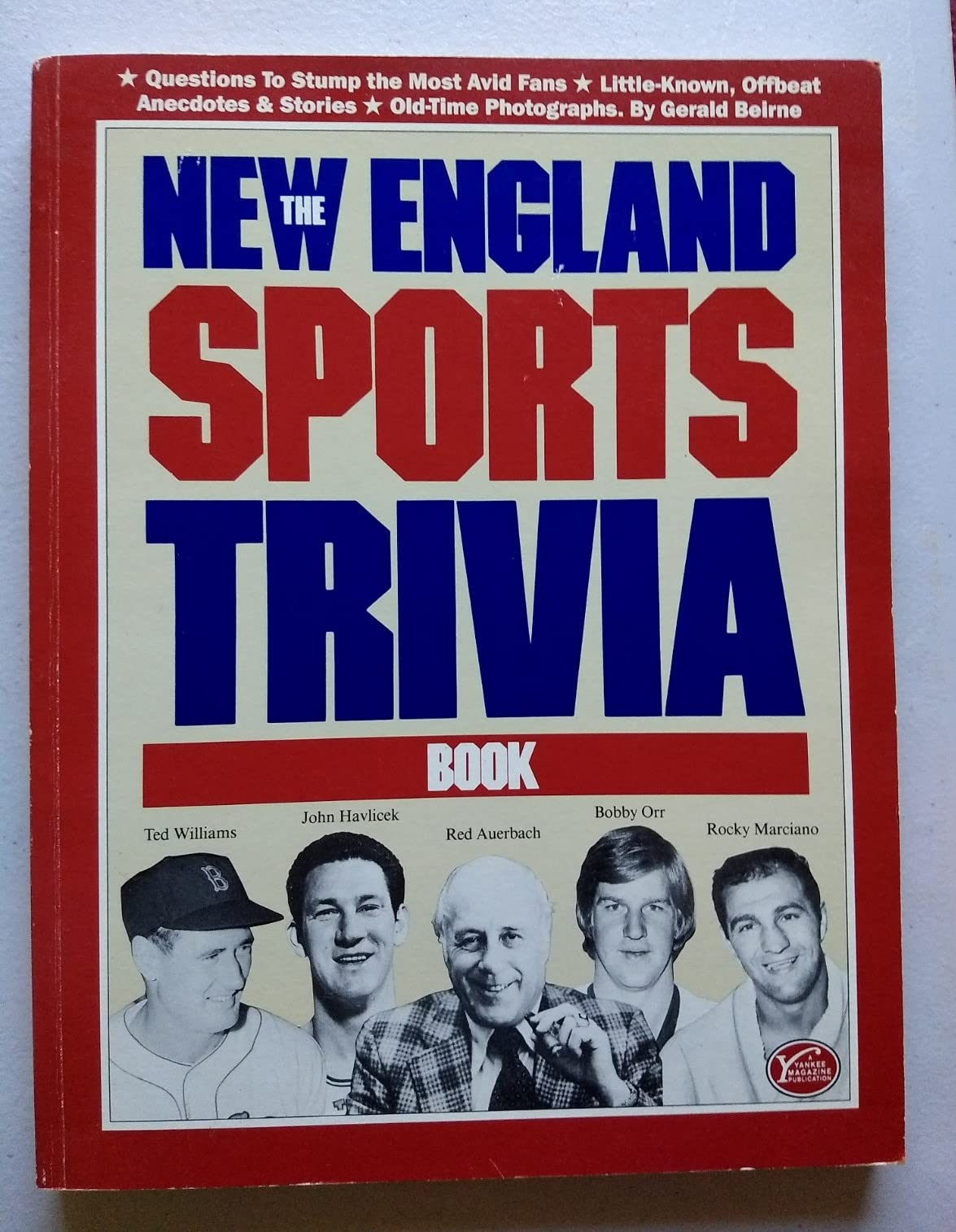 The New England sports trivia book,Used