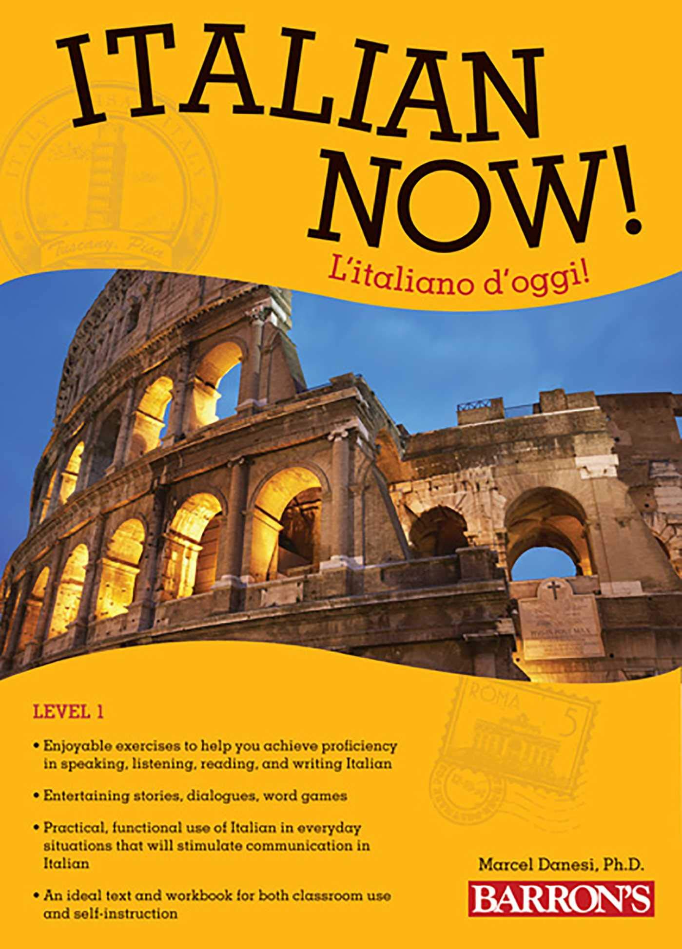 Italian Now! Level 1: L'italiano d'oggi! (Barron's Foreign Language Guides),Used