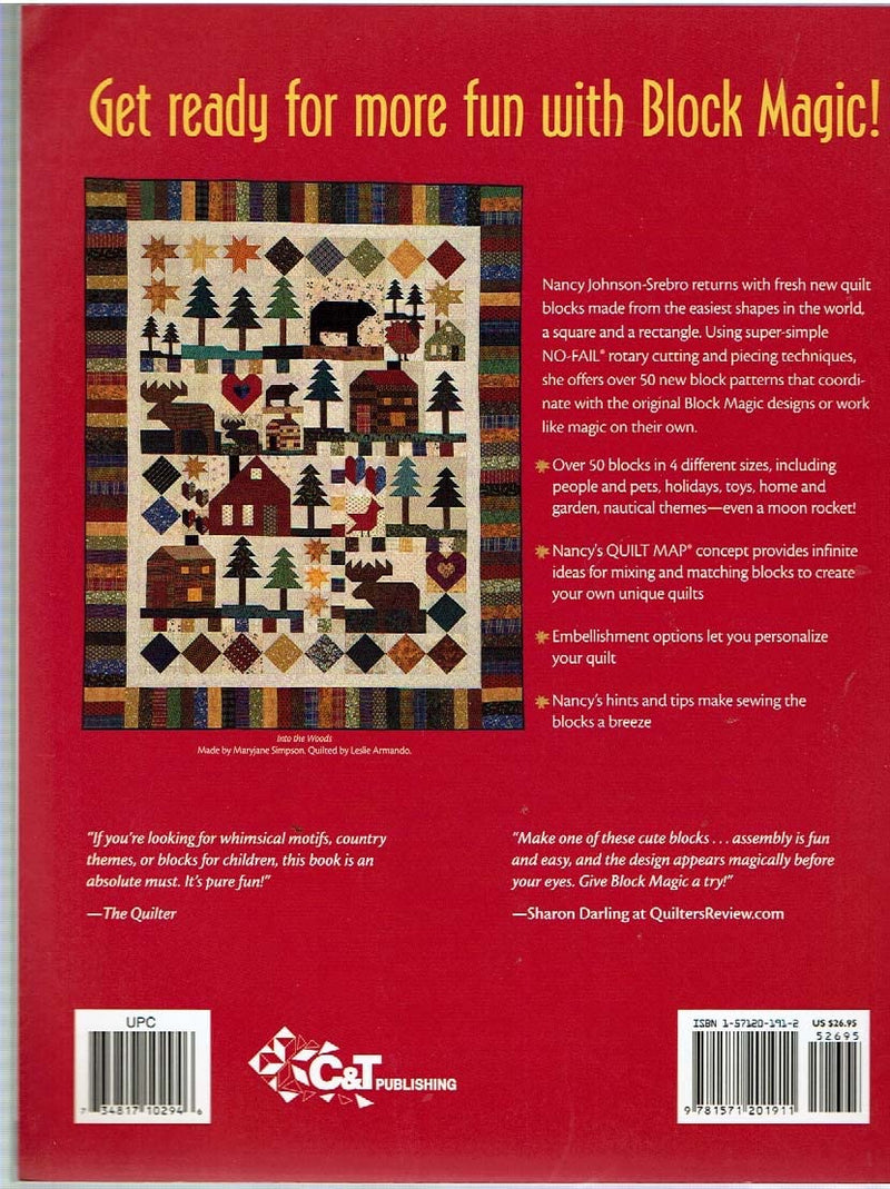 Block Magic, Too: Over 50 New Blocks from Squares and Rectangles,Used