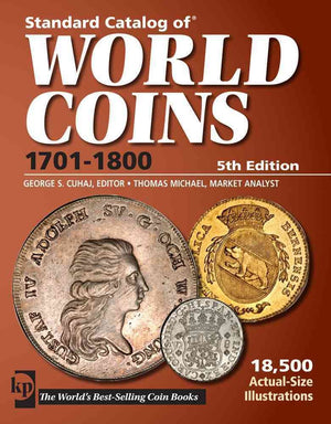 Standard Catalog Of World Coins 17011800 (Standard Catalog Of World Coins Eighteenth Century, 17011800),Used