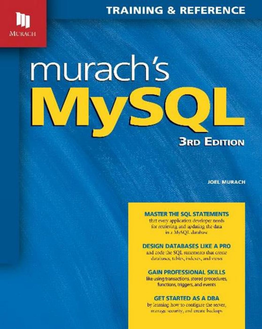 Murach's MySQL, 3rd Edition,Used
