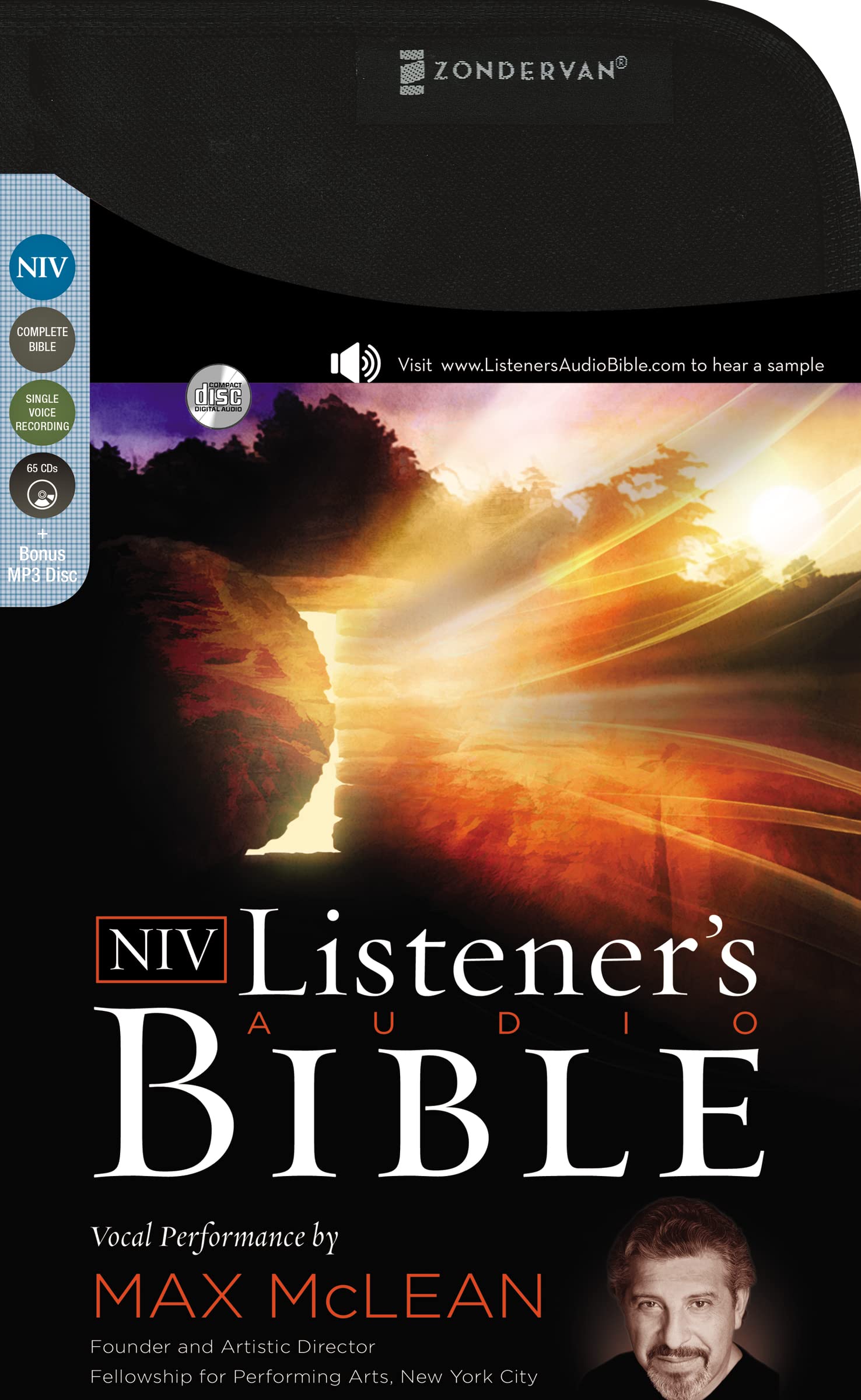 NIV, Listener's Audio Bible, Audio CD: Vocal Performance by Max McLean,Used