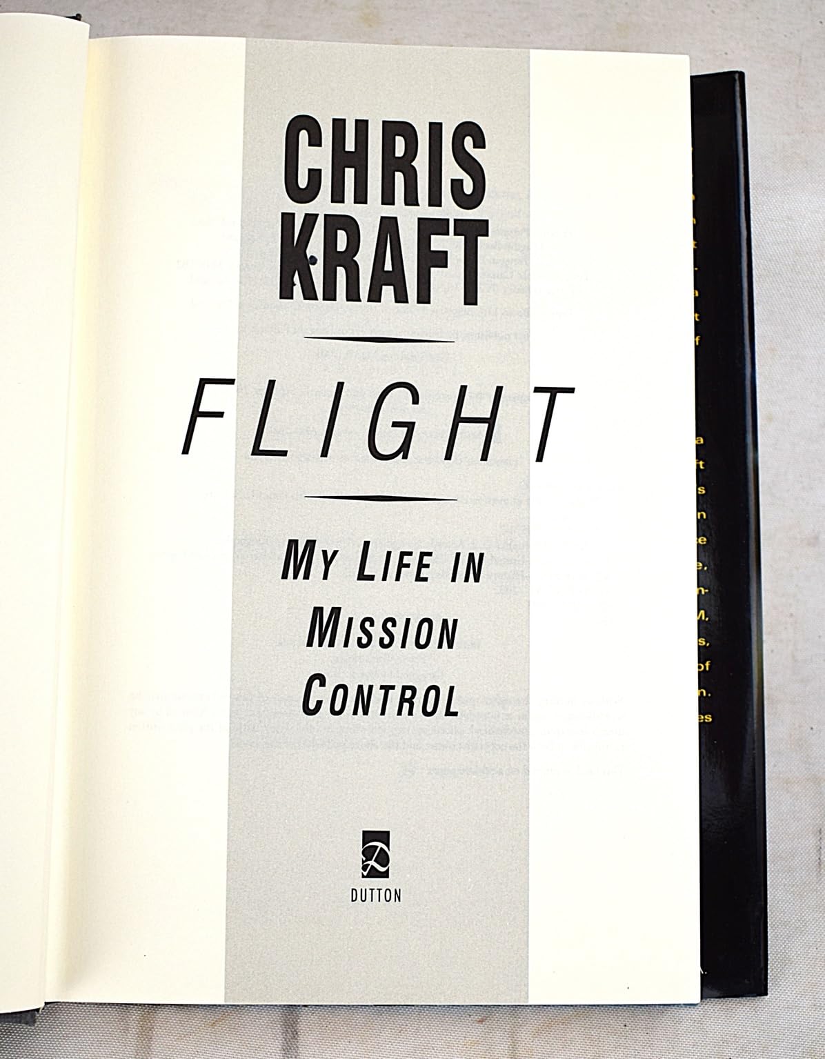 Flight: My Life in Mission Control,New