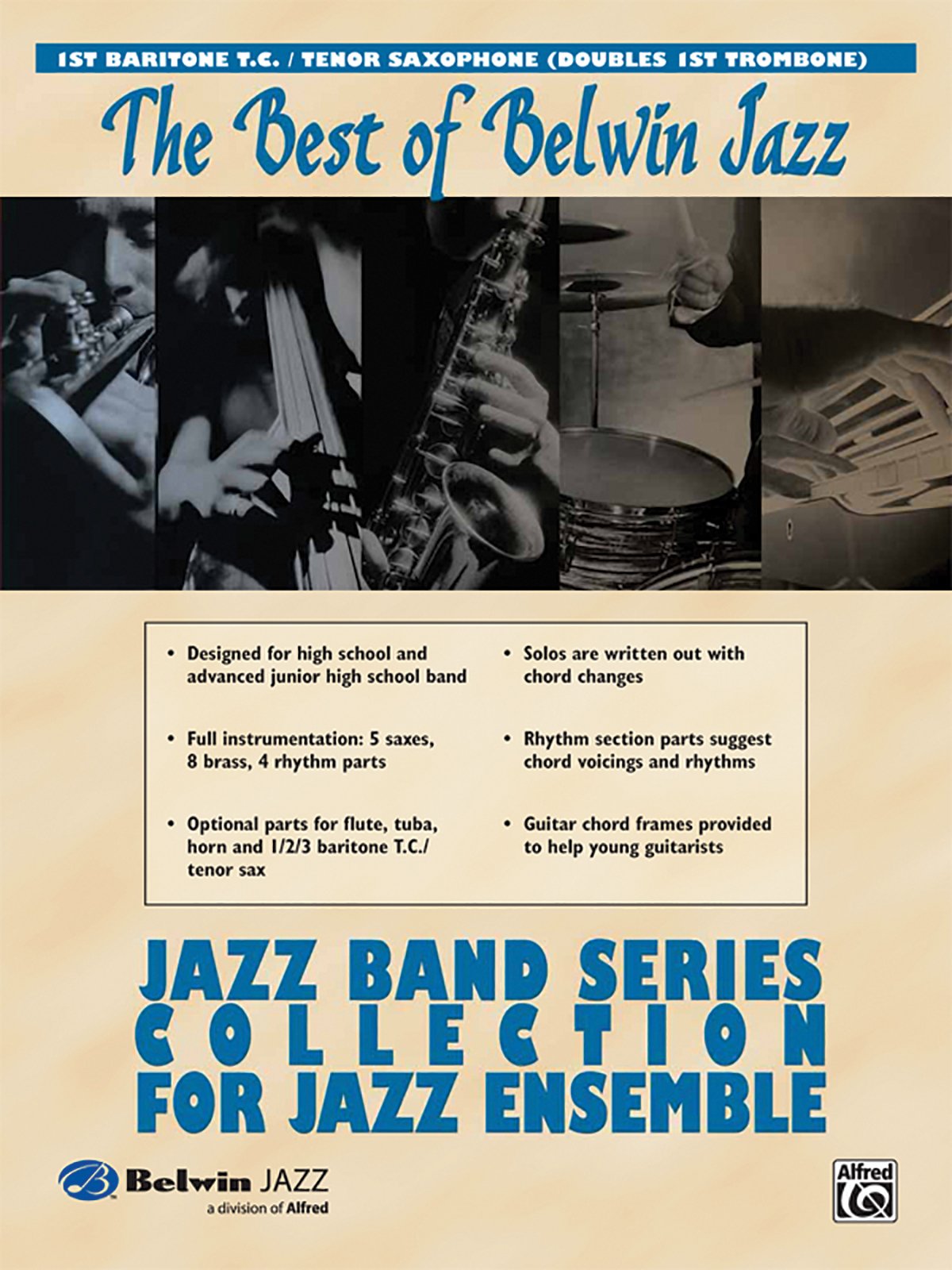 Jazz Band Collection For Jazz Ensemble: 1St Baritone Horn,New