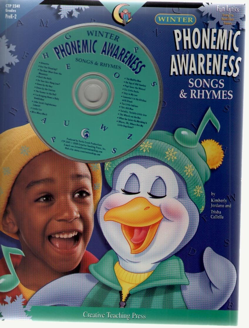 Winter Phonemic Awareness Songs & Rhymes: Fun Lyrics Sung to Familiar Tunes,Used