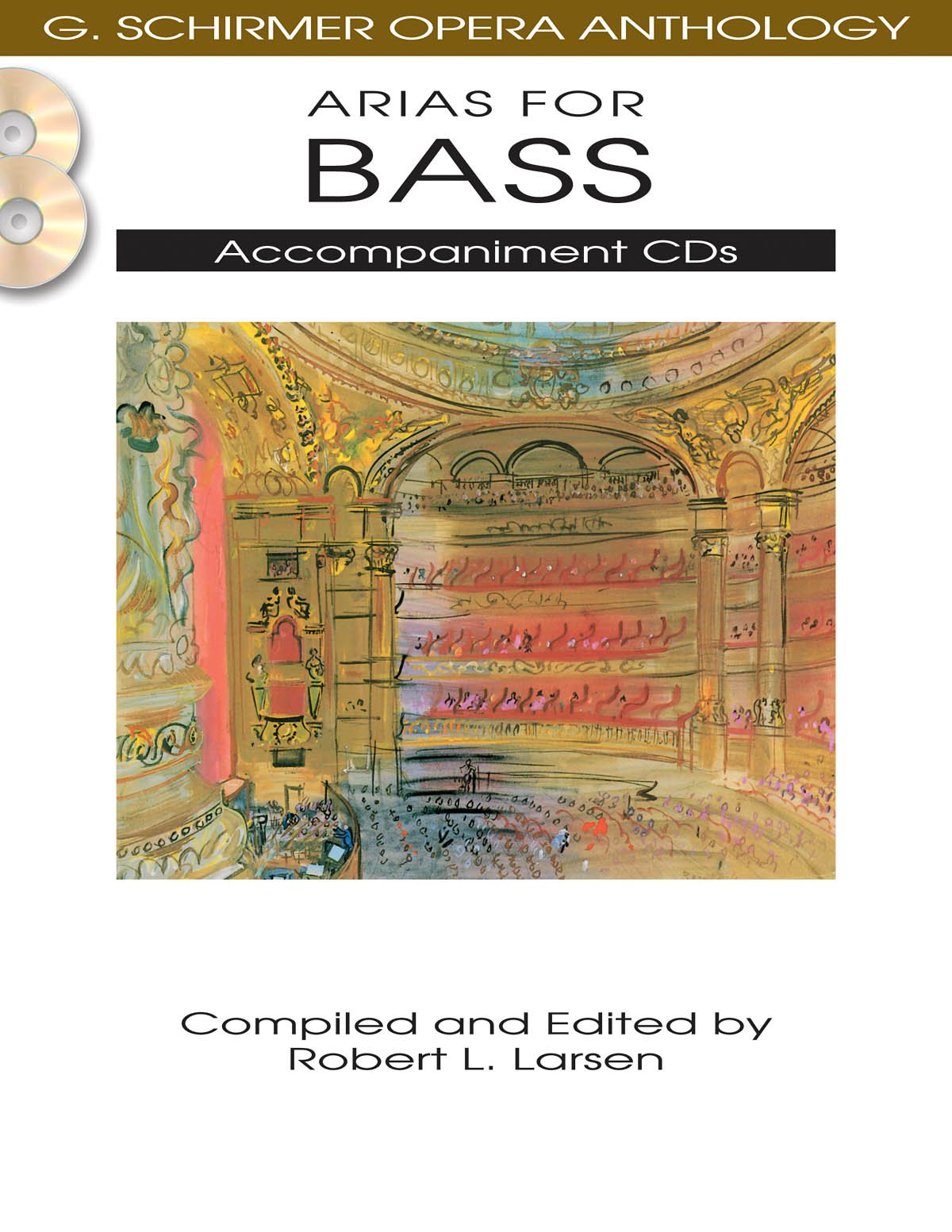 Arias for Bass: G. Schirmer Opera Anthology Accompaniment CDs (2),Used