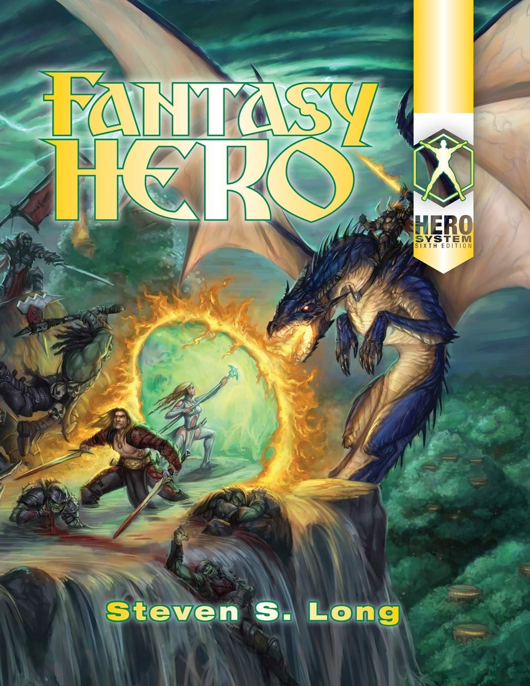 Fantasy Hero 6th Edition,Used
