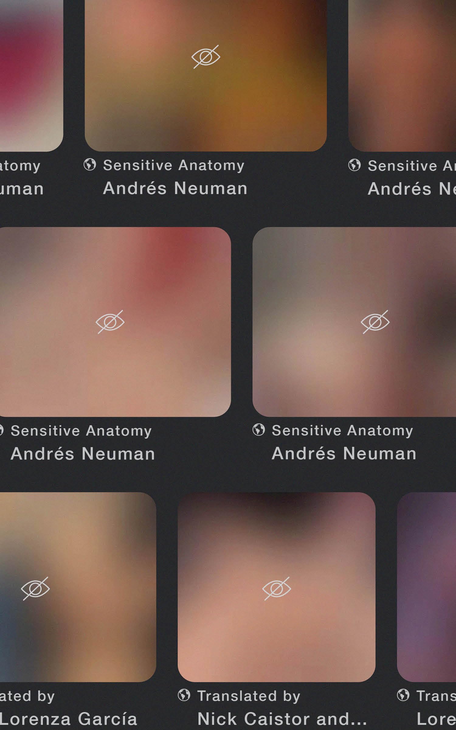 Sensitive Anatomy,New