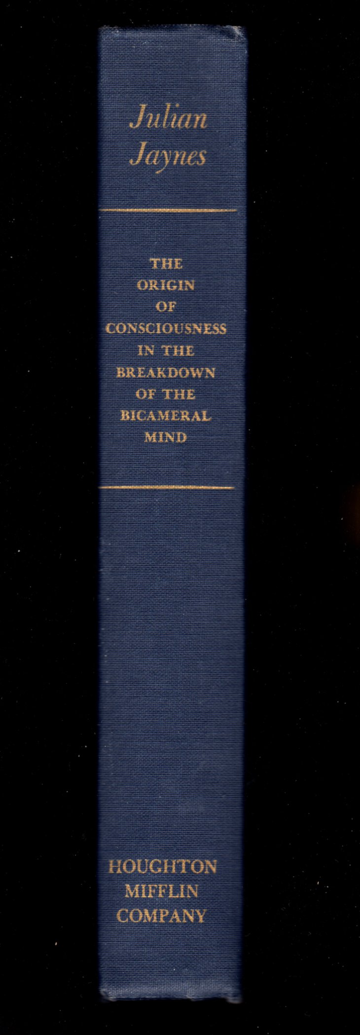 The Origin Of Consciousness In The Breakdown Of The Bicameral Mind-new