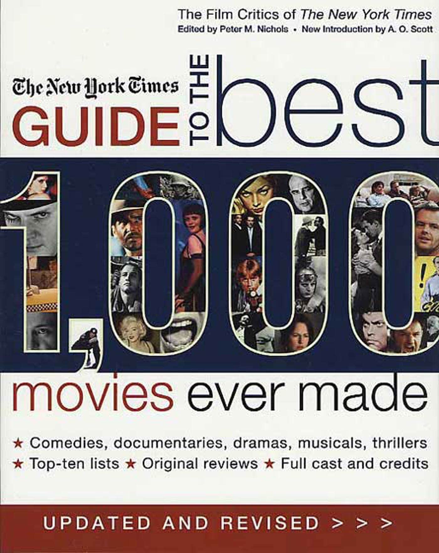 The New York Times Guide to the Best 1,000 Movies Ever Made: An Indispensable Collection of Original Reviews of BoxOffice Hits ,Used